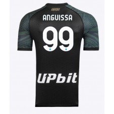 SSC Napoli Frank Anguissa #99 Tredjedrakt 2023-24 Kortermet